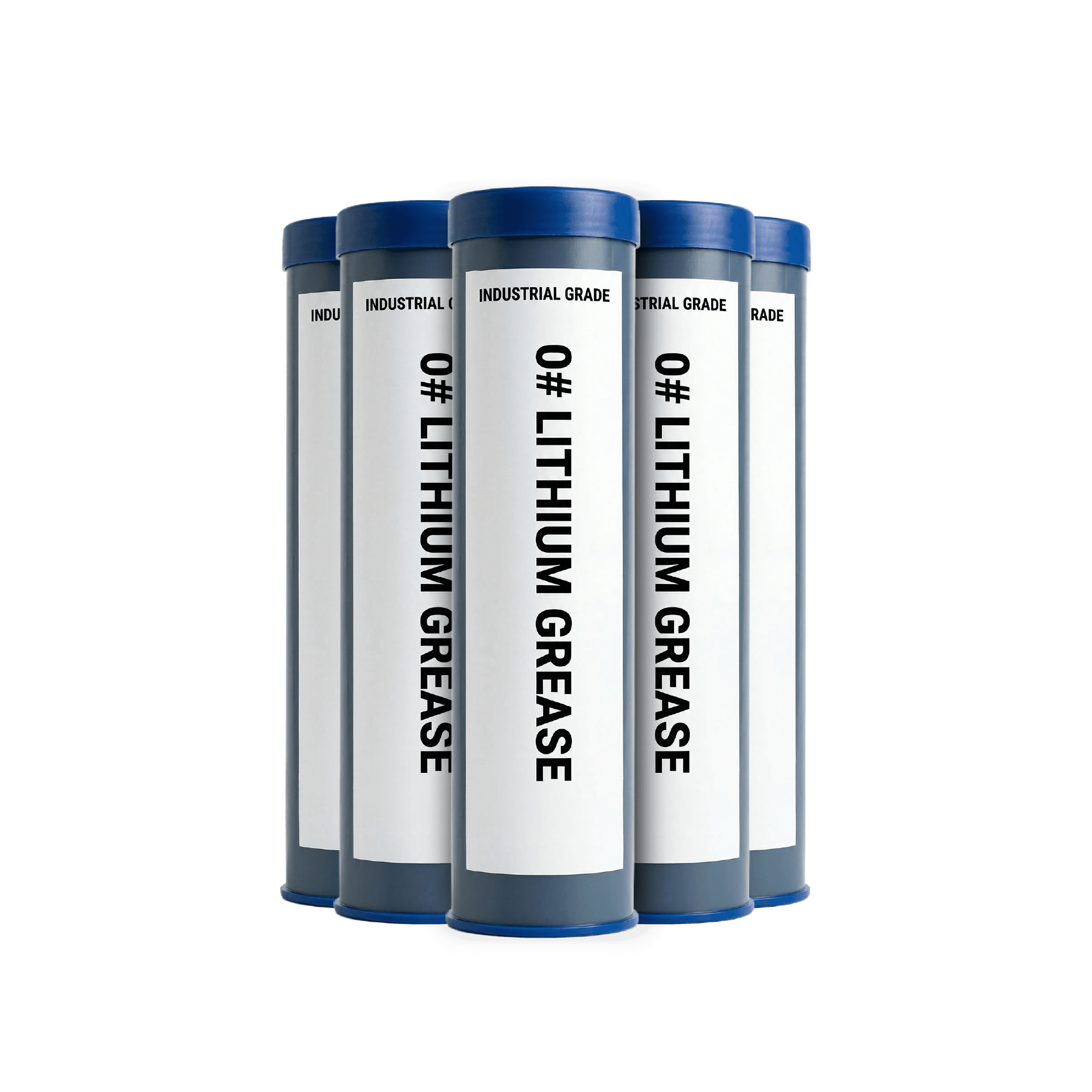 0# Lithium Grease - 5 Tubes for Grease Gun